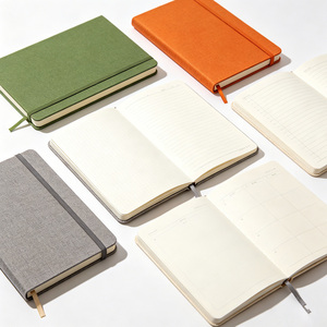 Cuadernos Personalizados con Impresión a Medida, Cubierta de Lino, Diario B5 con Páginas de Cuadrícula de Puntos, Estampado Holográfico y UV Localizado - Product Image 1