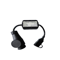Trailer Light Converter US 4-Wege nach EU 13-poliger Anhänger adapter USA Fahrzeug 4-poliger Flach anschluss an 13-poligen Rundst ecker