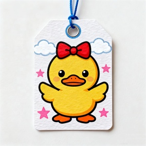 Tùy chỉnh màu sắc in nhựa hoặc giấy treo <span class=keywords><strong>tag</strong></span> phim hoạt hình Thẻ đặc biệt hình giấy treo <span class=keywords><strong>tag</strong></span> Trung Quốc Chất lượng cao nhà máy FSC - Product Image 4