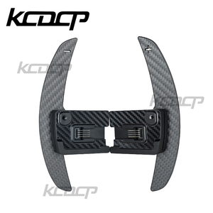 Accesorios Interiores para Automóviles, Volante Personalizable de Fibra de Carbono y Cuero, Palanca de Cambios Magnética para <span class=keywords><strong>Mustang</strong></span> 2015-2023 - Product Image 2
