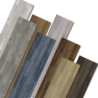 Losetas de Vinilo SPC con Sistema de Bloqueo por Clic de 4 mm para Oficina y Residencia, Piso de PVC Impermeable y Antideslizante para Salón de Exposiciones