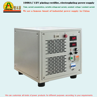 Fabbrica cinese di vendita diretta 12v 1000a raddrizzatore, di potenza regolabile ad alta frequenza DC galvanica raddrizzatore