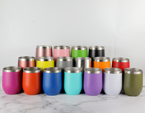 Bicchieri Termici Senza Stelo da 12oz in Acciaio Inox con Doppia Parete e Rivestimento in Polvere per Sublimazione - Product Image 6