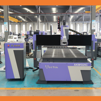 Machines de gravure CNC puissantes et durables AKM1325C avec changeur d'outils linéaire, fabriquées en usine, en stock