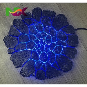 Accesorios para Figuras de Acción Shf, Modelo de Efectos Especiales de Escena de Batalla con Grietas de Roca Magma USB, Decoración de Escenas de Fuego, Plataforma de Modelo de Anime - Product Image 4