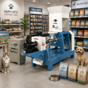 Multipurpose Fish <strong>Mash</strong> and Extruded Feed for Tilapia Pet <strong>Food</strong> Extruder Dog <strong>Food</strong> Machine Fish Feeding Machine - Product Image 1
