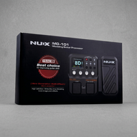 Pédale d'effets pour guitare NUX-MG101 disponible pour expédition immédiate. Convient aux guitares électriques, aux basses électriques et aux autres instruments à cordes.