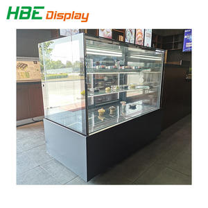 Nevera comercial pastelería gabinete escaparate <span class=keywords><strong>Vertical</strong></span> pastel pantalla refrigerador - Product Image 3