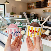 8oz 280ml 10oz tasse de crème glacée imprimée de logo personnalisé bols de gelato de yaourt glacé 5oz-32oz gobelet en papier à paroi unique jetable avec couvercle