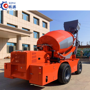 Camion malaxeur à béton CAPAI KPM5.5 à chargement automatique, entraînement avant gauche, haute efficacité, 91 kW, avec pompe et moteur, garantie 1 an - Product Image 5