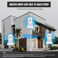 Système d'interphone radio bidirectionnel audio Full Duplex résistant à l'eau avec voix cryptée pour la maison, le bureau et la sonnette de porte