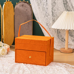 Çift katmanlı kadife hediye kutusu, zarif tasarım düğün iyilik için hassas bir seçim, yıldönümleri, ve özel günler - Product Image 3