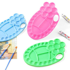 <span class=keywords><strong>Palette</strong></span> de peinture rouge <span class=keywords><strong>Palette</strong></span> en plastique de gros pour peinture acrylique - Product Image 6