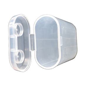 PP plastik pil kutusu 18650 su geçirmez saklama kutusu iki yuvası 2 yuvası 18650 pil kutusu - Product Image 1