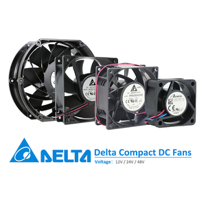 Ventilateur axial de refroidissement pour armoire de commande, onduleur, UPS Delta FFB1524UHG-ZSS 24VDC 4.80A 5500RPM - Product Image 5