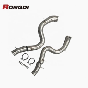 Exhaust Downpipe for MERCEDES AMG S63 M177 W222 4.0L 2019+ - Product Image 1