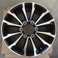 Rines de Aleación de Aluminio para Automóviles de Pasajeros, Multirradio, 17, 18, 20 Pulgadas, 6X139.7, para SUV, Venta al por Mayor