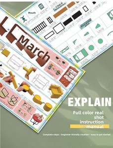 Kit de Modélisme en Bois DIY Maisonnette - Design Inspiré de la Maison d'Art - Pour les 14 ans et plus - Emballage Boîte Couleur - Puzzle 3D en Bois - Product Image 4