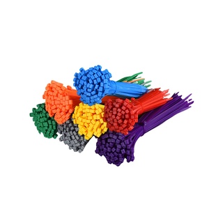 Chất lượng cao Nylon quan hệ cáp tự khóa nhựa Zip quan hệ dây Tie bọc trong 100 cái/túi với giá nhà máy - Product Image 6