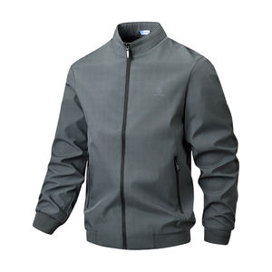 Blouson d'hiver homme 2025 – Nouvelle version coréenne, coupe slim, couleur unie, style aviateur, confortable, chaud, respirant, long et tendance - Product Image 1