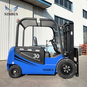 מלגזה חשמלית נימבוס 3 טון במלאי במחסן, בקרה חלקה, פלדת מנגן מחושלת, עמידות מעולה. - Product Image 1