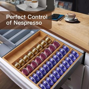 Organizador de Cápsulas de Café Compatible con <span class=keywords><strong>Nespresso</strong></span> Vertuo/Vertuoline, Soporte para Cápsulas K-Cup - Product Image 4