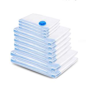 Bolsas de almacenamiento al vacío multifunción para ropa Bolsa de compresión al vacío Juego de bolsas ahorradoras de espacio - Product Image 1