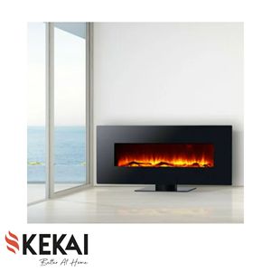 Chimenea Decorativa de Pared o Mesa con Simulación de Fuego Kentucky |   Productos de Calefacción y Mobiliario para el Hogar de España Kt0813 Acero Inoxidable - Product Image 3
