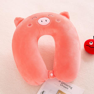 Asiento <span class=keywords><strong>de</strong></span> descanso <span class=keywords><strong>de</strong></span> espuma viscoelástica 2 en 1 para niños, almohada suave para la <span class=keywords><strong>cabeza</strong></span> con estampado <span class=keywords><strong>de</strong></span> leopardo, Oem, para la Oficina - Product Image 1