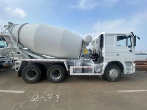 Camión Mezclador de Cemento y Concreto Shacman Shanxi Factory F2000 340HP 6X4 8m3 con Repuestos en Argelia - Product Image 3