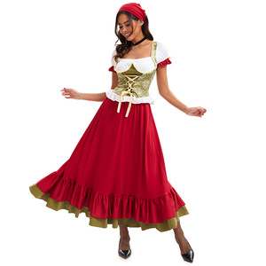 chinese dress ladies Amazon.com: QWENTMTNTY German Dirndl Dress for Women Oktoberfest Costumes  Women German Dirndl Dresses German Dress German Dresses for Oktoberfest  Women Long Blue : Clothing, Shoes & Jewelry