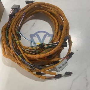 ชุดสายไฟโครงด้านหน้า 359-7162 ชุดสายเคเบิล 3597162 สำหรับรถตักล้อยาง CAT 950H 962H เครื่องยนต์ C7 อะไหล่ - Product Image 4