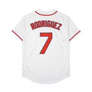Maillots de baseball vintage pour hommes, style cousu, 7 Ivan Rodriguez, 34 <span class=keywords><strong>Nolan</strong></span> <span class=keywords><strong>Ryan</strong></span>, tailles S-3XL - Product Image 2