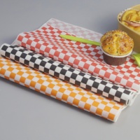 Usine en gros 12 '* 12' emballage de papier alimentaire personnalisé imprimé Deli papier brun Burger emballage papier sulfurisé