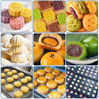 OCEAN Machine complète entièrement automatique à croûte de crème glacée Mochi Kubba Mooncake Croquette Falafel Maamoul Ligne de production