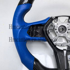 Volant de direction en cuir perforé en fibre de carbone, le plus populaire, pour Infiniti Q50 Q50l Q60 - Product Image 6