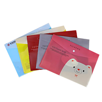 Carpeta de Archivos con Bolsillos de Plástico, Carpeta de Archivos Transparente de Plástico, Bolsa de Transporte de Documentos de Polipropileno