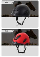 Casque de sécurité équestre respirant, durable, résistant aux chocs, en ABS, réglable, unisexe, pour adultes, demi-casque, utilisation toute saison