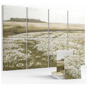 Pannello Acustico Decorativo Autoadesivo con Design Tramonto sulla <span class=keywords><strong>Spiaggia</strong></span>, Arte Decorativa - Product Image 3