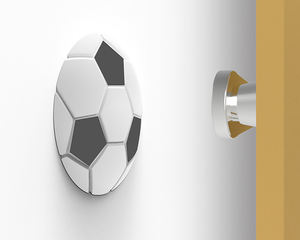 Tope de puerta de seguridad para bebé PRODIGY SD054, parachoques de manija de puerta bonito tipo Animal de silicona colorida - Product Image 1