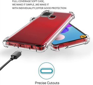 Per <span class=keywords><strong>Samsung</strong></span> Galaxy <span class=keywords><strong>A21S</strong></span> <span class=keywords><strong>Case</strong></span> Trasparente Trasparente Tpu Assorbimento Degli Urti Flessibile Cassa Del Telefono Delle Cellule Per <span class=keywords><strong>Samsung</strong></span> Galaxy <span class=keywords><strong>A21S</strong></span> Fundas - Product Image 2