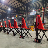 Chariot élévateur à ciseaux neuf de qualité supérieure, moteur diesel, garantie 1 an, deux options de taille, capacité de charge de 1,5 à 2 tonnes, 600 mm