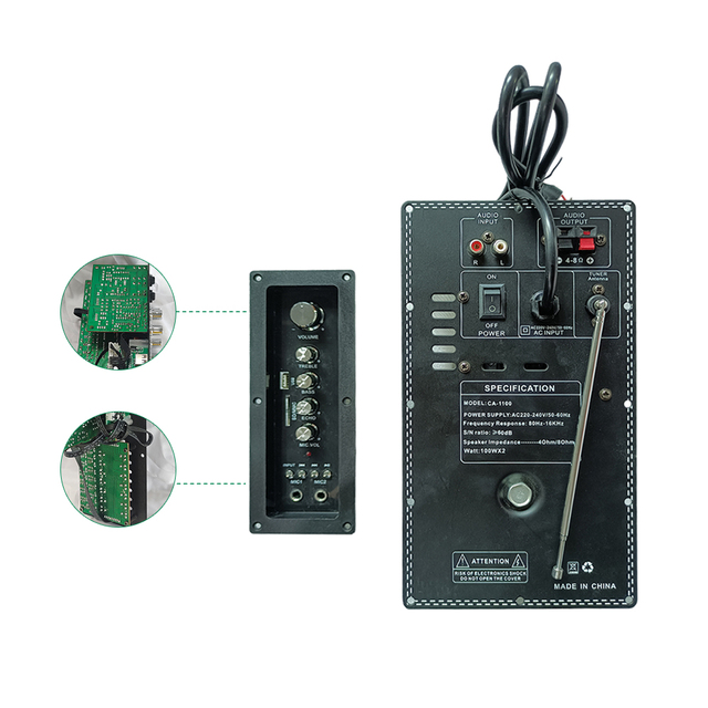 Professional Power Amplifier 25-120w 220v Powerful Audio Amplifier for Party Dj Event