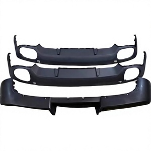 Haute Qualité, Compatible avec Porsche Cayenne 07-10, Pare-chocs Arrière, Centre de Pare-chocs Arrière, Jupe Inférieure, Simple rangée, Double rangée 9Y0807834 - Product Image 3