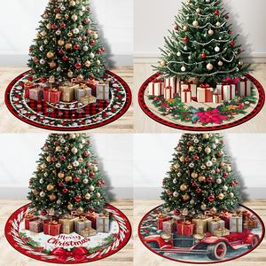 Alibuy, sistema de compras en línea, falda de árbol de Navidad, artesanías, decoraciones navideñas, adornos impresos de dibujos animados, suministros de Navidad, servicios de agente al por mayor - Product Image 2