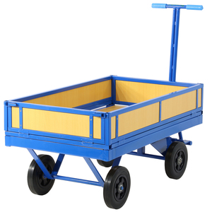 Contenedor Rodante de Alta Resistencia con Laterales Extraíbles, Plataforma Giratoria Industrial, Carro de Transporte - Product Image 3