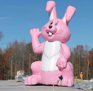 Globo Publicitario de Promoción de Pascua, Conejo Rosa Inflable para Niñas, para Decoración de Restaurantes - Product Image 2