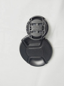 Accessoires pour appareil photo numérique, capuchon d'objectif universel en plastique noir de 77 mm à pince au milieu pour Canon Nikon <span class=keywords><strong>Sony</strong></span> - Product Image 5