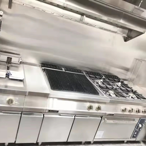 סט מלא מטבח מסעדה גדולה קיבולת גדולה ציוד בישול נירוסטה - Product Image 1