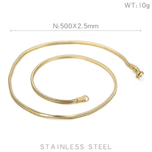 Collier ras du <span class=keywords><strong>cou</strong></span> en acier inoxydable pour femmes Simple Designer Dainty <span class=keywords><strong>Sublimation</strong></span> Collier Chaînes <span class=keywords><strong>de</strong></span> serpent remplies d'or Accessoires <span class=keywords><strong>de</strong></span> mode - Product Image 6